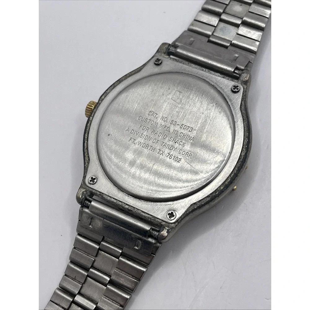 Vintage Micronta for Radio Shack Men's‎ Quartz Watch 37mm Case- New Battery